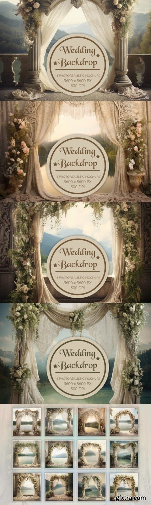 Wedding Backdrop Fairy Tale Wedding