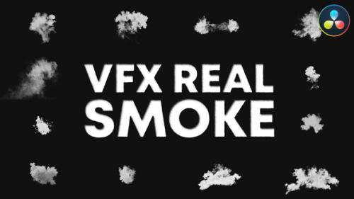Videohive - VFX Real Smoke for DaVinci Resolve - 48591948 - 48591948