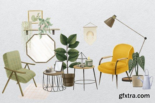 Cozy hygge home interior X76CL2D