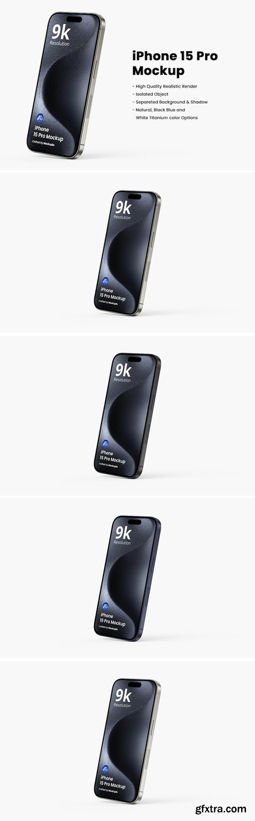 iPhone 15 Pro Mockup VHFCDNN