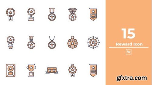 Videohive Reward Icon After Effect 48923925