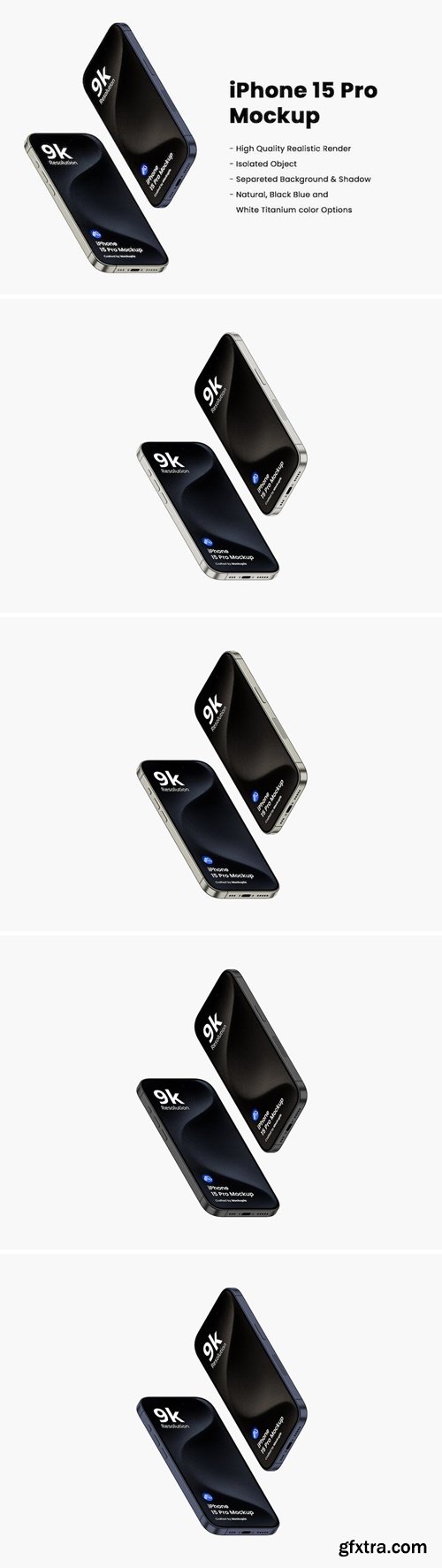 iPhone 15 Pro Mockup SBC44LR
