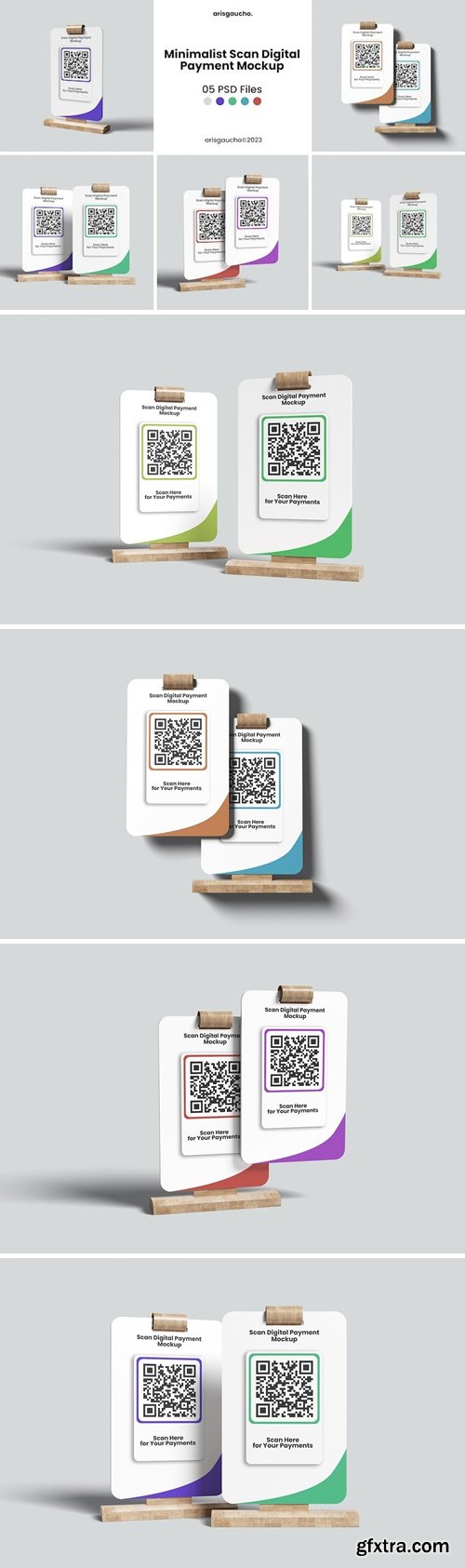 Minimalist Scan Digital Payment Mockup 2JNT9VJ