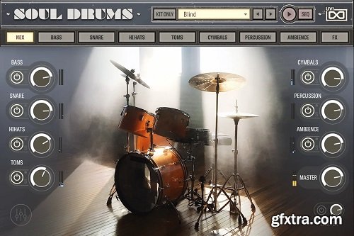 UVI Soundbank Soul Drums v1.0.10 UVI Soundbank Soul Drums v1.0.10