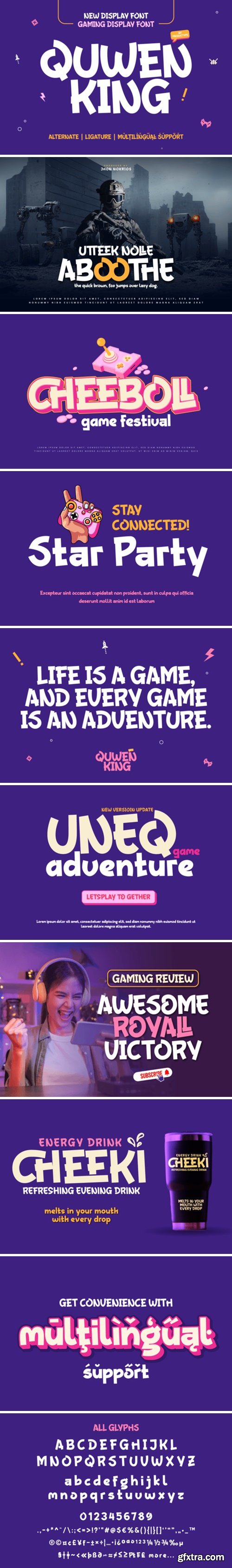 Quwen King Font Quwen King Font