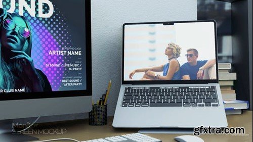 Videohive Monitor Screen Office Set 48927449 Videohive Monitor Screen Office Set 48927449