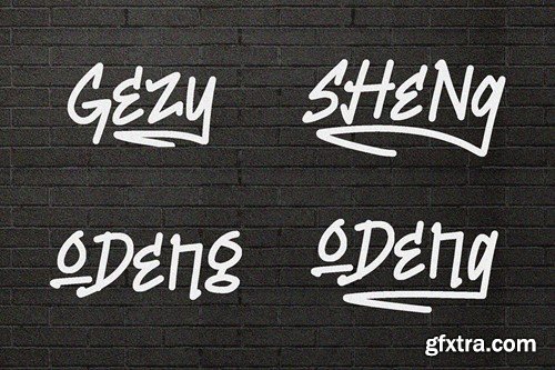 Urbang - Urban Graffiti Font GXWN67C