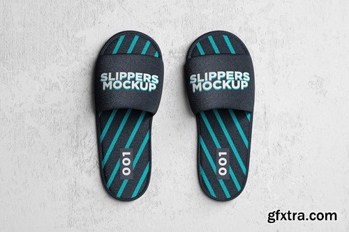 Slippers Mockup 001 CANNQYF