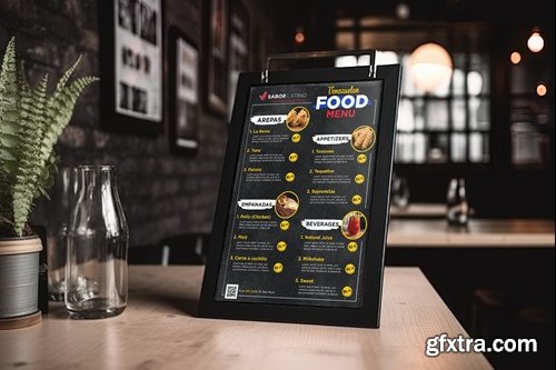 Menu Mockup J7ZVB4X Menu Mockup J7ZVB4X