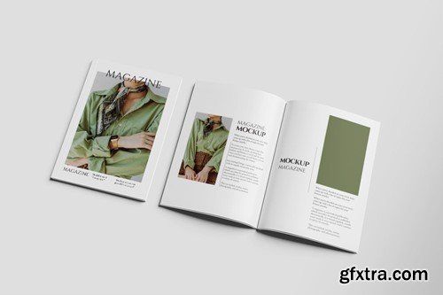 Magazine Spread Mockup 9MYK474 Magazine Spread Mockup 9MYK474