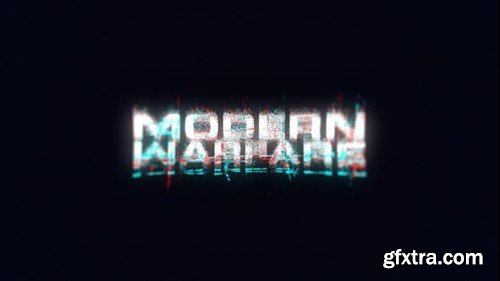 Videohive Glitch Logo 48950429