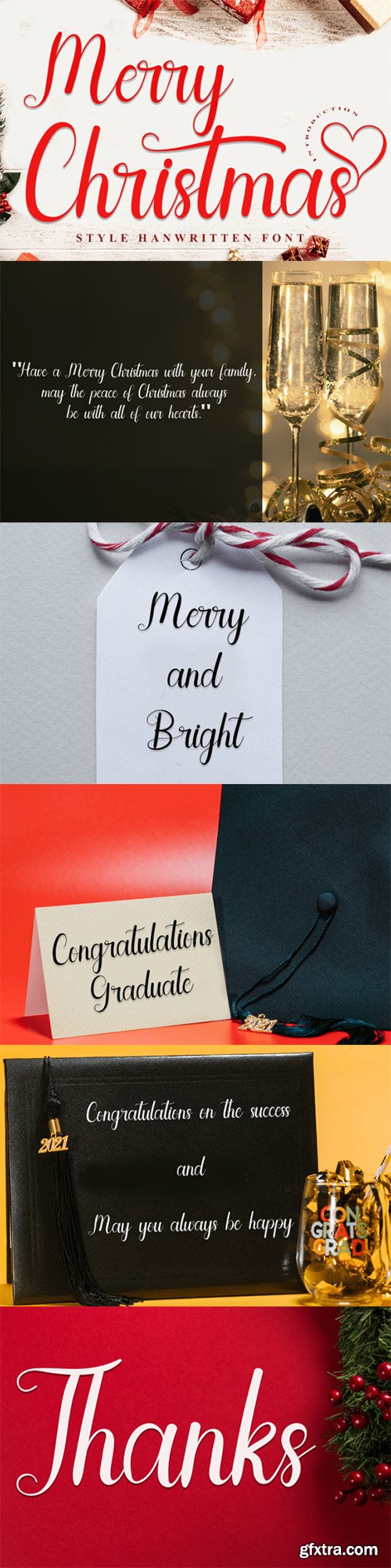 Merry Christmas Font