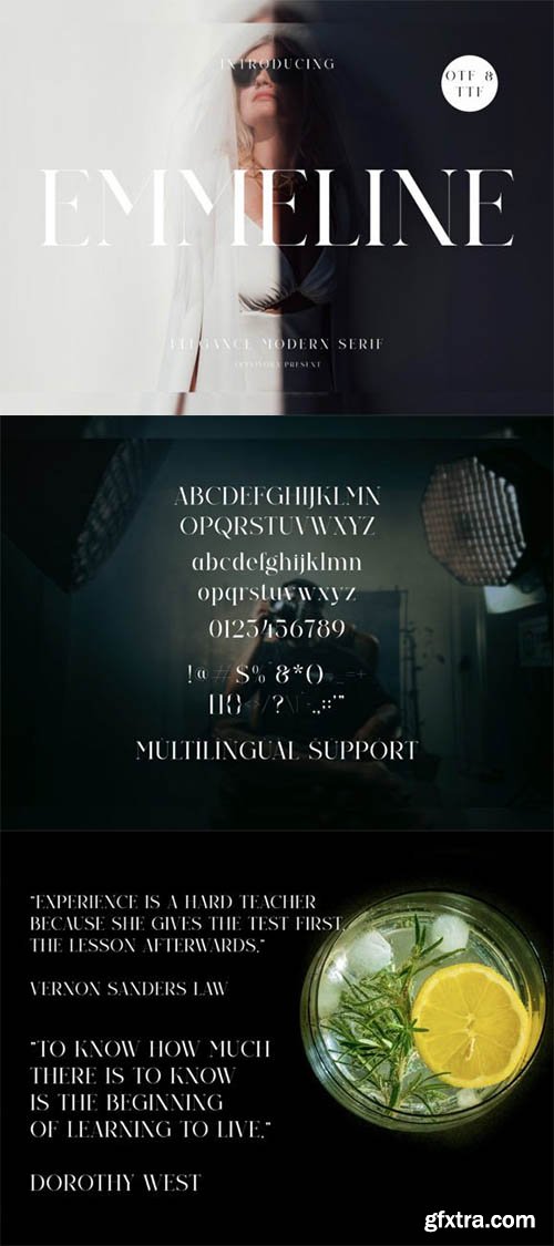 Emmeline Font Emmeline Font