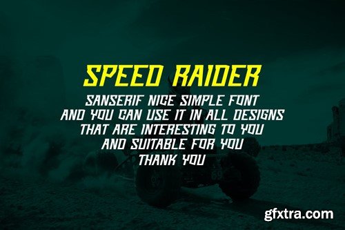 Speed Raider XY836R5