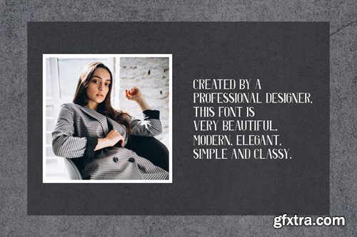 Ahguap Modern Font BA4PNF2