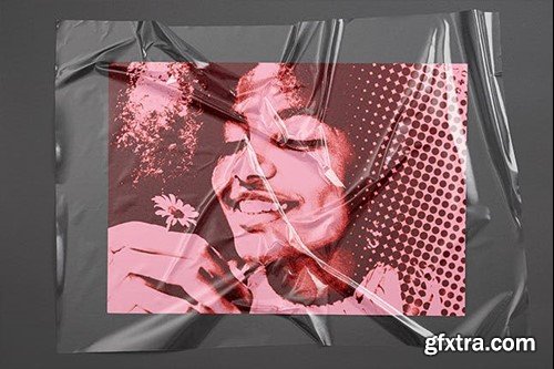 Halftone PSD Photo Effect PRAV5GQ Halftone PSD Photo Effect PRAV5GQ