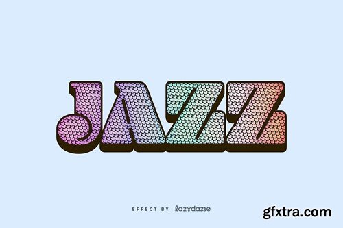 Colourful Bold Vector Text Effect Mockup 9USJT7C