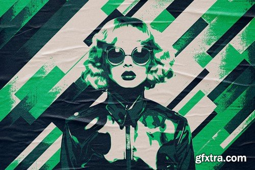 Oil Pop-Art Photo Effect DTETKXU Oil Pop-Art Photo Effect DTETKXU