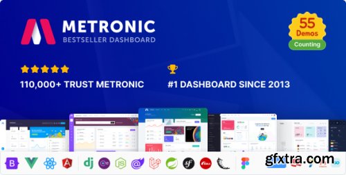 Themeforest - Metronic | Bootstrap HTML, VueJS, React, Angular, Asp.Net, Django &amp; Laravel Admin Dashboard Theme 4021469 v8.2.0 - Nulled