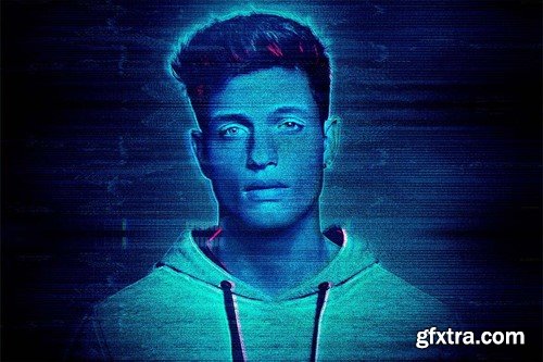 Hologram Photo Effect 8DM7MDW Hologram Photo Effect 8DM7MDW