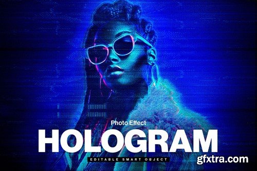 Hologram Photo Effect 8DM7MDW Hologram Photo Effect 8DM7MDW