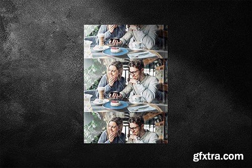 Glass Reflection Image Effect Mockup 3LLU4GE Glass Reflection Image Effect Mockup 3LLU4GE