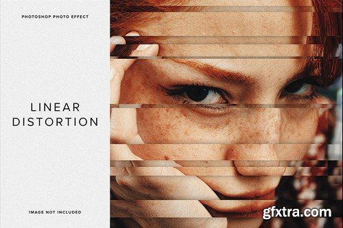 Linear Distortion PSD Photo Effect GVYPQXS