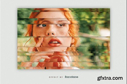 Linear Distortion PSD Photo Effect GVYPQXS