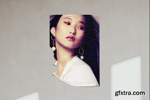 Glowy Print Texture PSD Photo Effect XX86K9Z