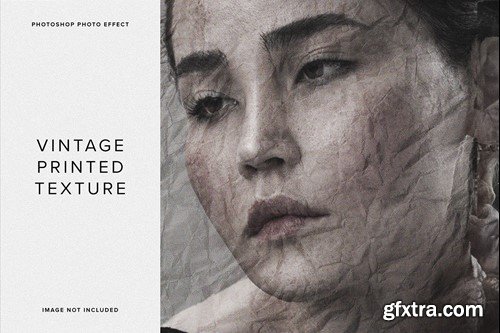 Vintage Printed Paper Texture PSD Photo Effect 52CBQK9 Vintage Printed Paper Texture PSD Photo Effect 52CBQK9