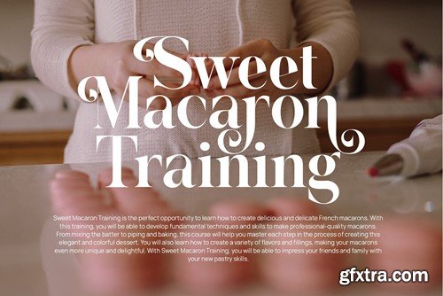 Hubein Kamaru Elegant Ligature Serif Font Typeface 6P4NB5N