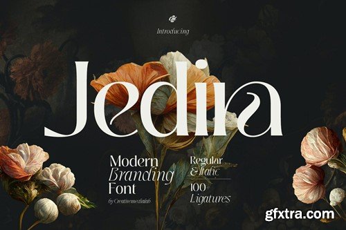 Jedira - Modern Branding Logo font 6XBL354