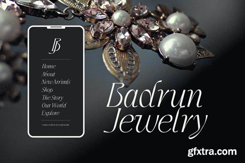 Jedira - Modern Branding Logo font 6XBL354