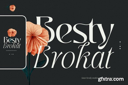 Jedira - Modern Branding Logo font 6XBL354