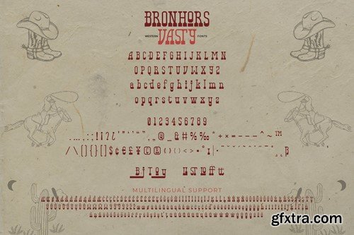 Bronhors Vasty - Western C43KU95