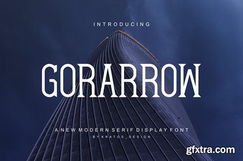Gorarrow - Font VLWEPPY