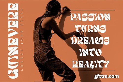 Guinevere - Serif Display Font XCDZTF4