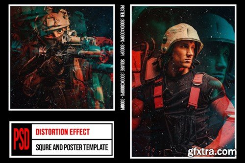Square & Poster - Distortion Effects ZDJH7H8