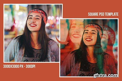 Square & Poster - Distortion Effects ZDJH7H8