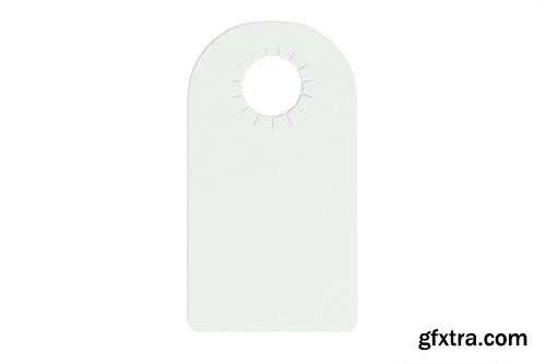 Bottle Neck Hang Tag Mockup Set MLP79WJ Bottle Neck Hang Tag Mockup Set MLP79WJ