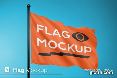 Flag Mockup R7FUHGH