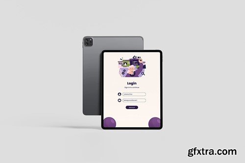 iPad Pro Mockup GNXXJ64 iPad Pro Mockup GNXXJ64