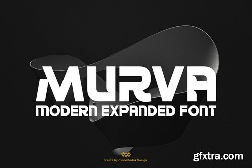 Murva - Expanded Font BER8X2Q Murva - Expanded Font BER8X2Q