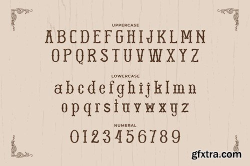 Adam Bowie - Western Display Font E8ZA4SY