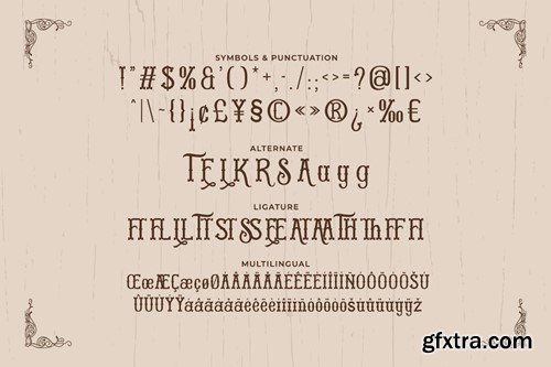 Adam Bowie - Western Display Font E8ZA4SY