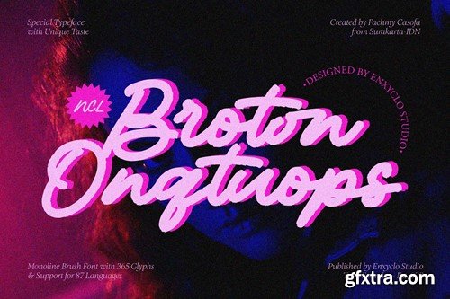 NCL Broton Onqtuops - Monoline Brush Font TABPWYH NCL Broton Onqtuops - Monoline Brush Font TABPWYH