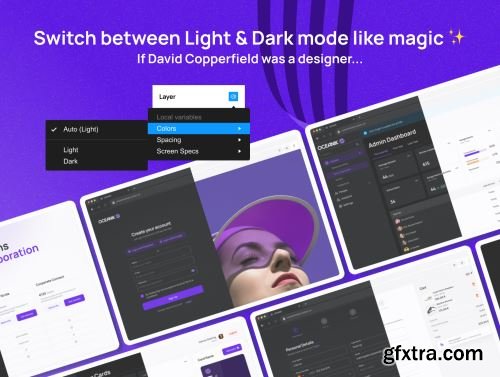 Oceanik - Advanced Design System for Figma Ui8.net
