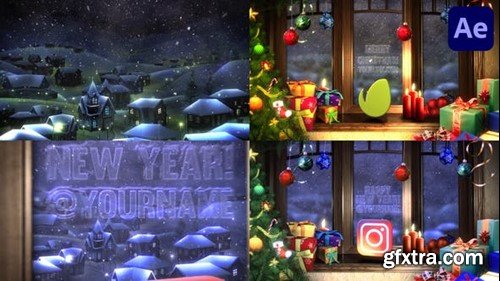 Videohive Christmas Home Logo for After Effects 48995578 Videohive Christmas Home Logo for After Effects 48995578