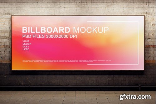 Billboard Mockup Q4YBG72 Billboard Mockup Q4YBG72