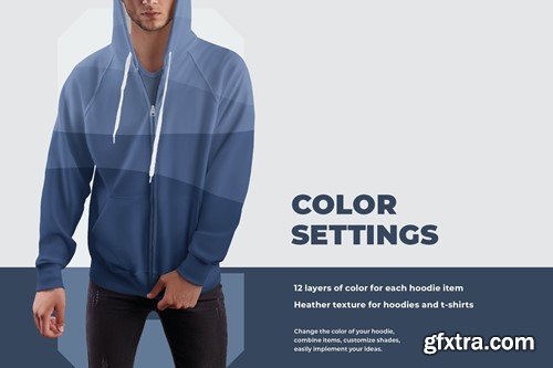 Men's Zip Hoodie Mockup CP8KYAQ Men's Zip Hoodie Mockup CP8KYAQ